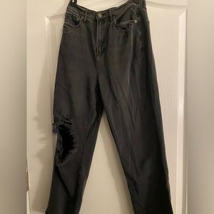 American Eagle- highest rise 90s boyfriend jeans